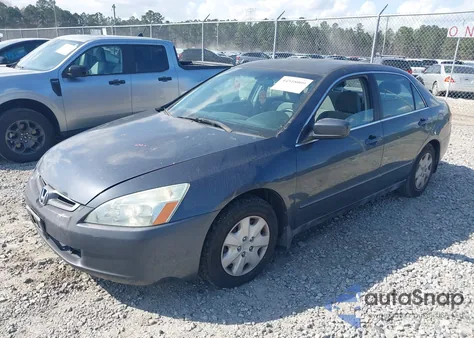 2003 Honda Accord 2.4 Lx from USA, damaged, VIN 1HGCM56383A129359